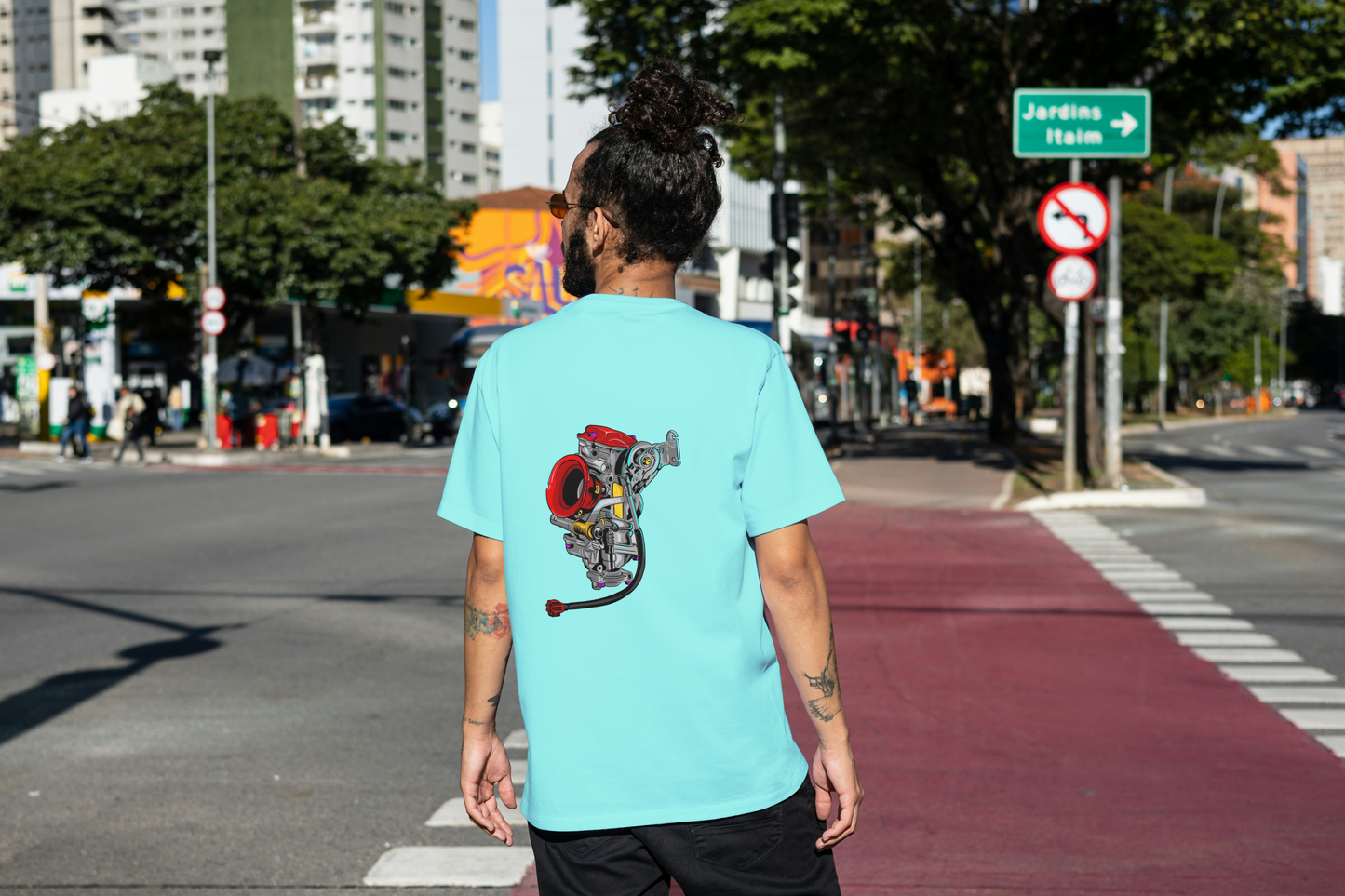 2 Stroke Oversized Graphic Tee