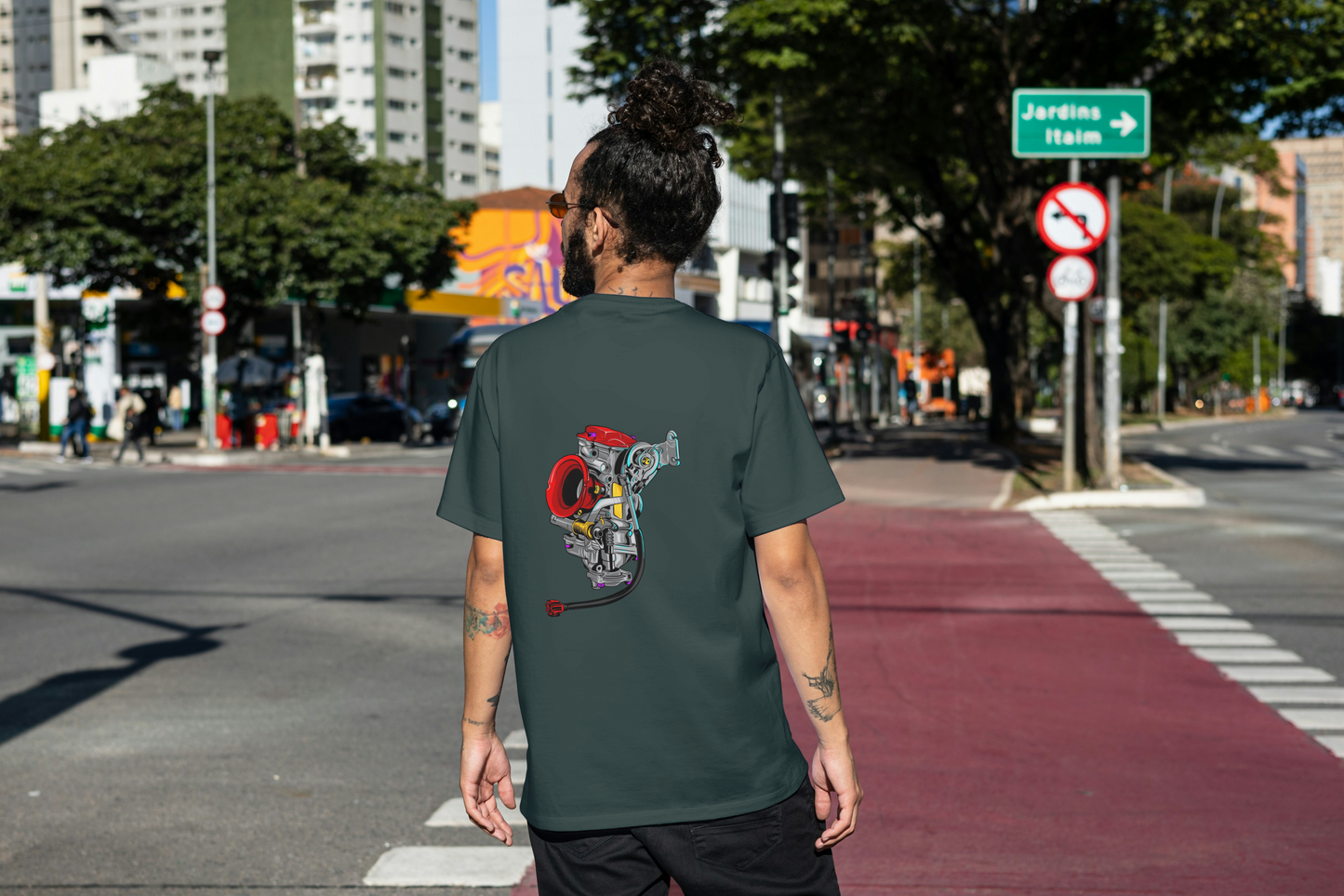 2 Stroke Oversized Graphic Tee
