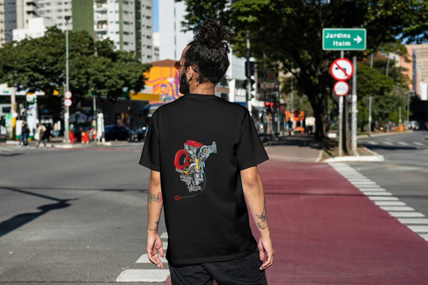 2 Stroke Oversized Graphic Tee