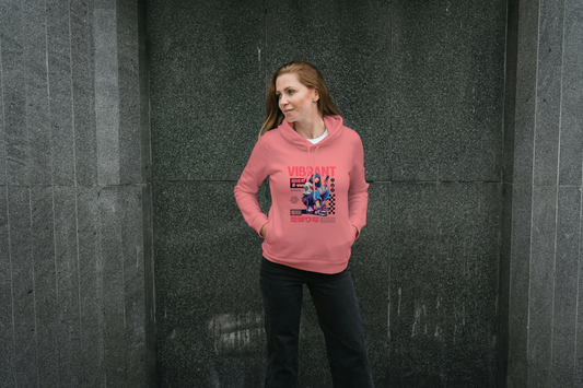 Vibrant Energy Women’s Hoodie – Premium Cotton